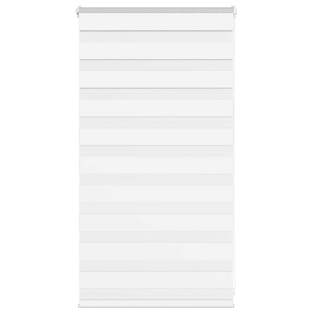 Store jour/nuit blanc 90x100 cm largeur tissu 85,9 cm polyester