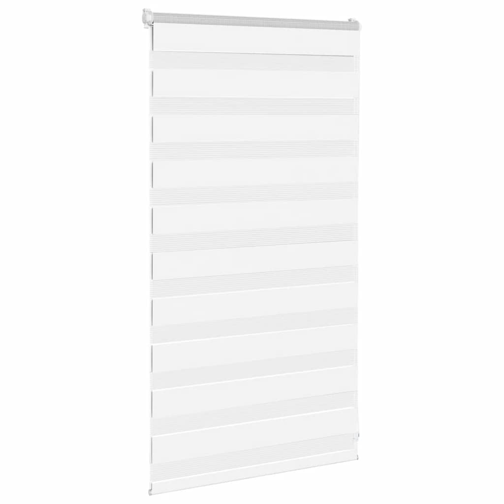 Store jour/nuit blanc 90x100 cm largeur tissu 85,9 cm polyester