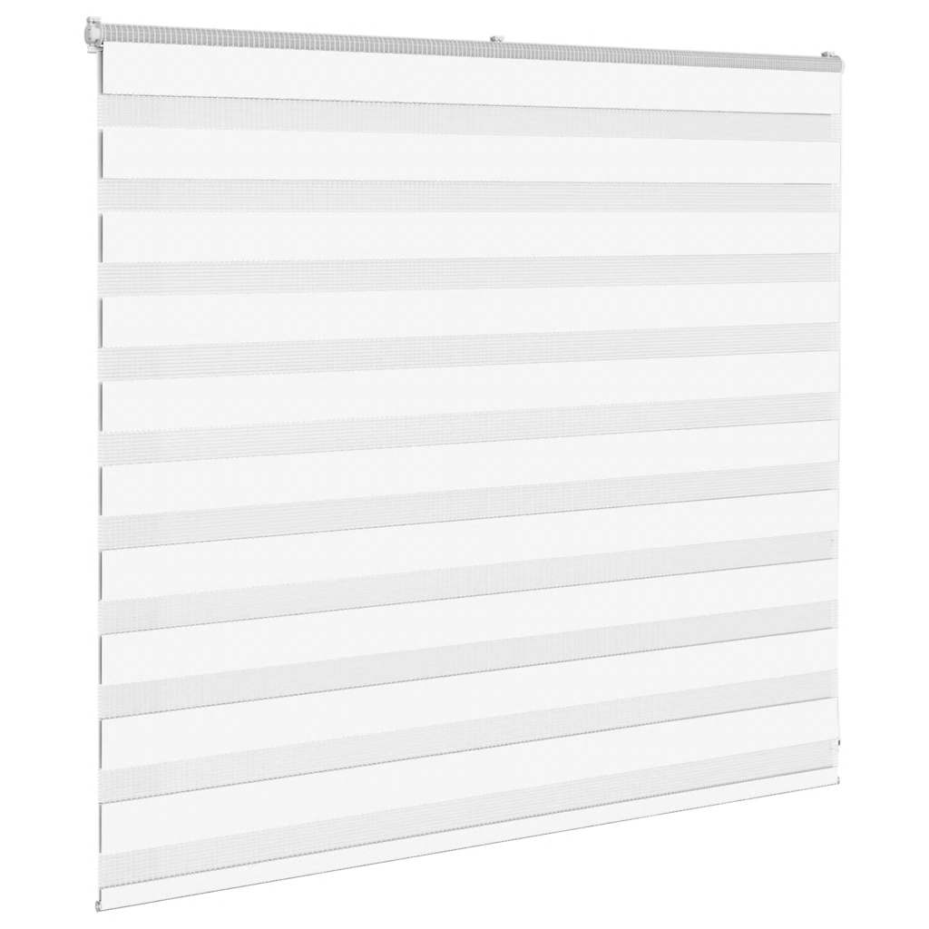 Dual Roller Blind White 155x100 cm Fabric Width 150.9 cm Polyester