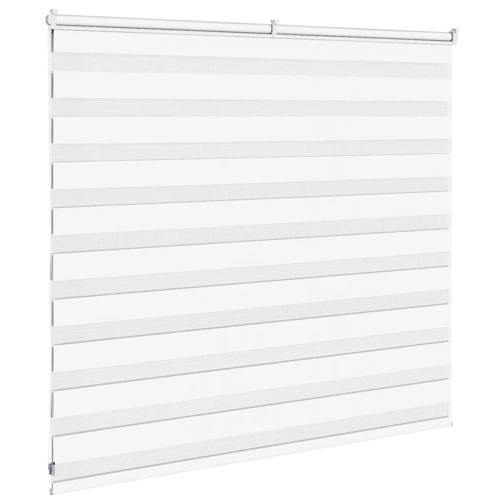 Dual Roller Blind White 155x100 cm Fabric Width 150.9 cm Polyester