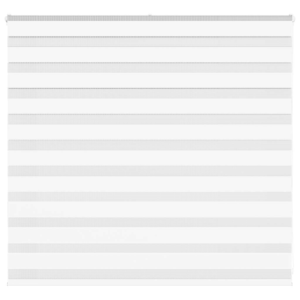 Store double blanc 160x100 cm largeur de tissu 155,9 cm polyester