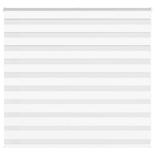 Store double blanc 160x100 cm largeur de tissu 155,9 cm polyester