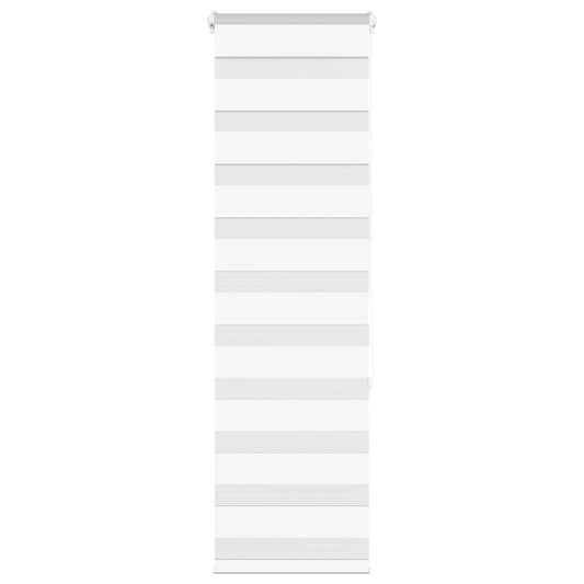 Double Roller Blind White 50x150 cm Fabric width 45.9 cm Polyester