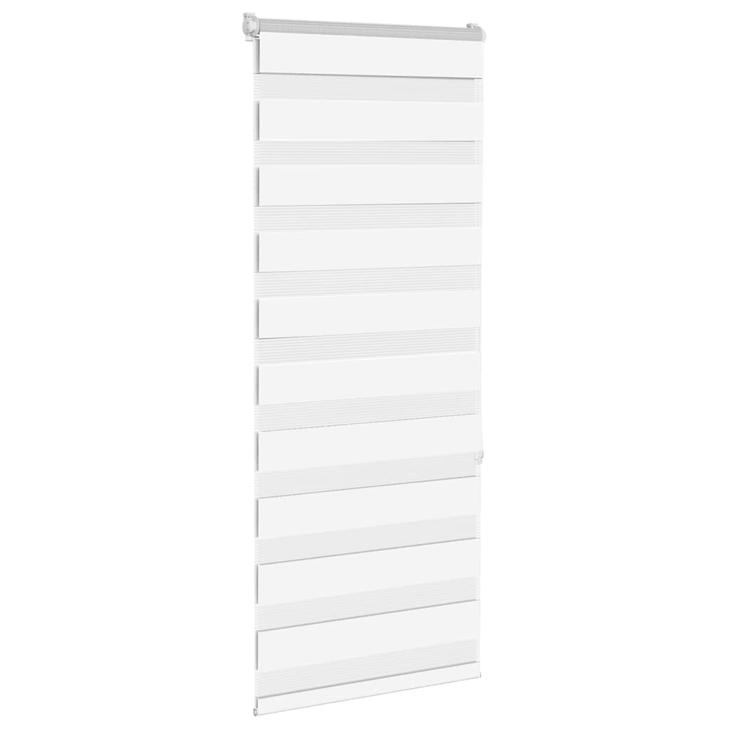 Store jour/nuit blanc 55x150 cm Largeur du tissu 50,9 cm Polyester