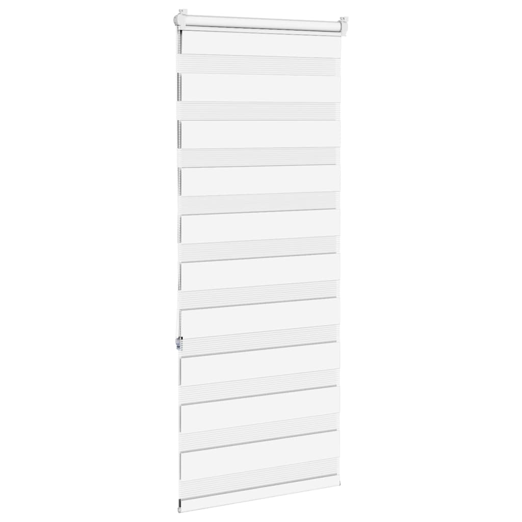 Store jour/nuit blanc 55x150 cm Largeur du tissu 50,9 cm Polyester