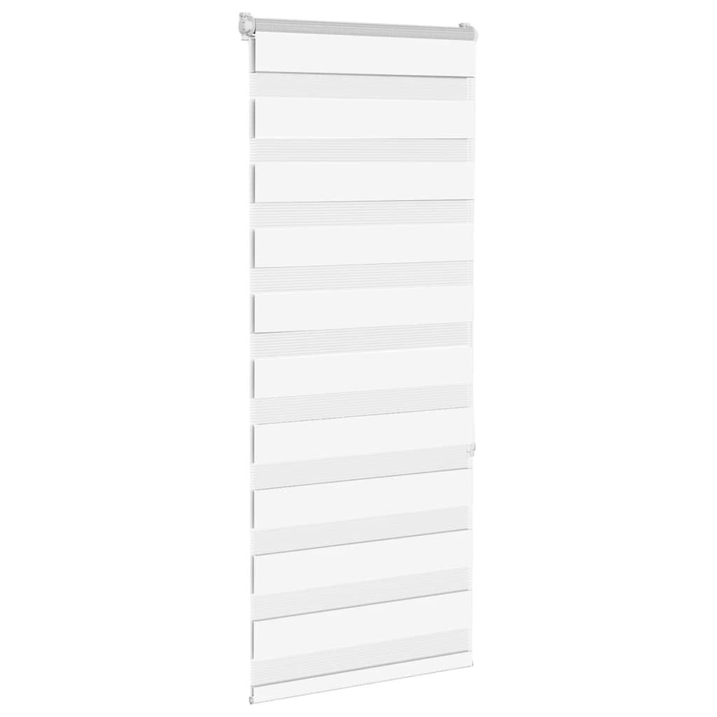 Doppelrollo Weiß 60x150 cm Stoffbreite 55,9 cm Polyester