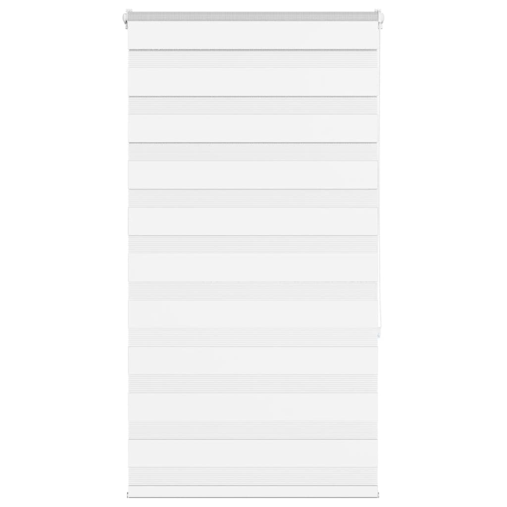 Doppelrollo Weiß 75x150 cm Stoffbreite 70,9 cm Polyester