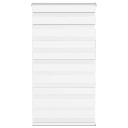 Day and Night Blind White 80x150 cm Fabric Width 75.9 cm Polyester