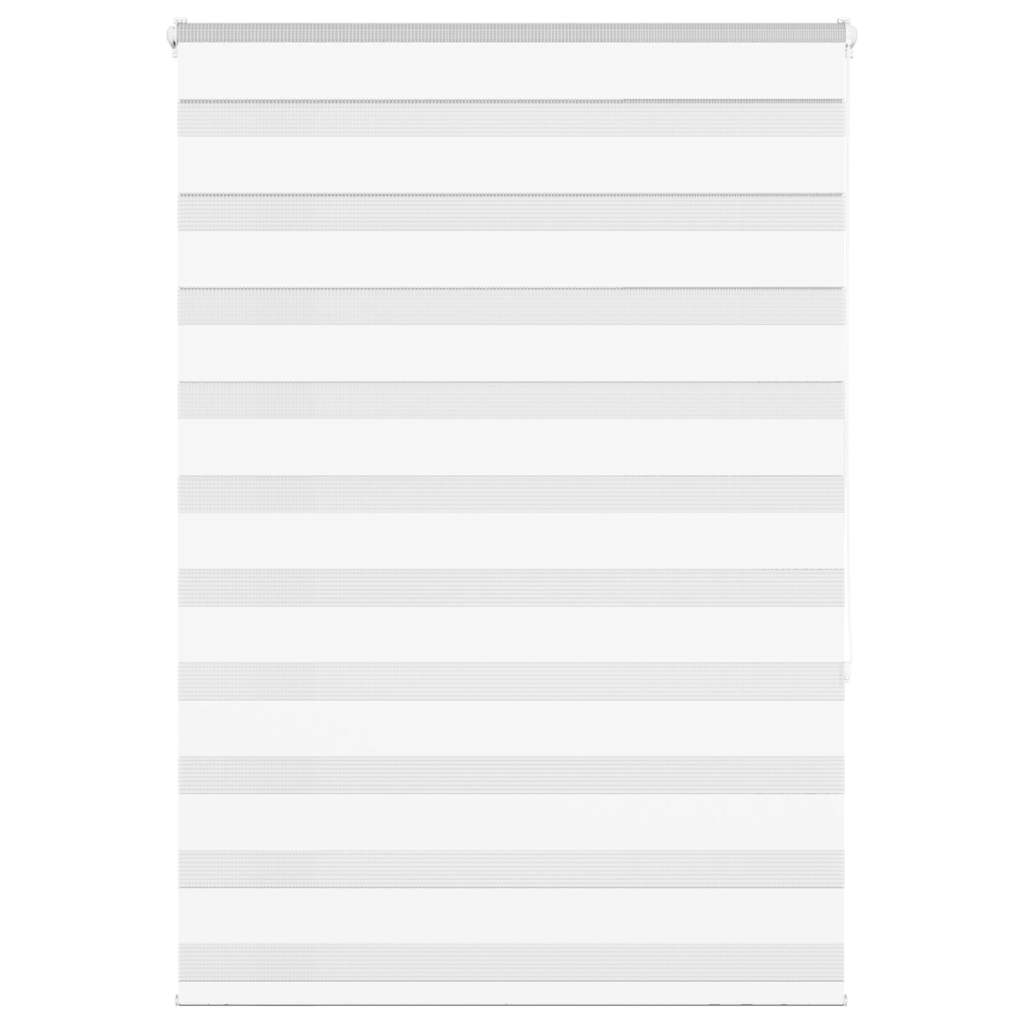 Double roller blind white 100x150 cm fabric width 95.9 cm polyester