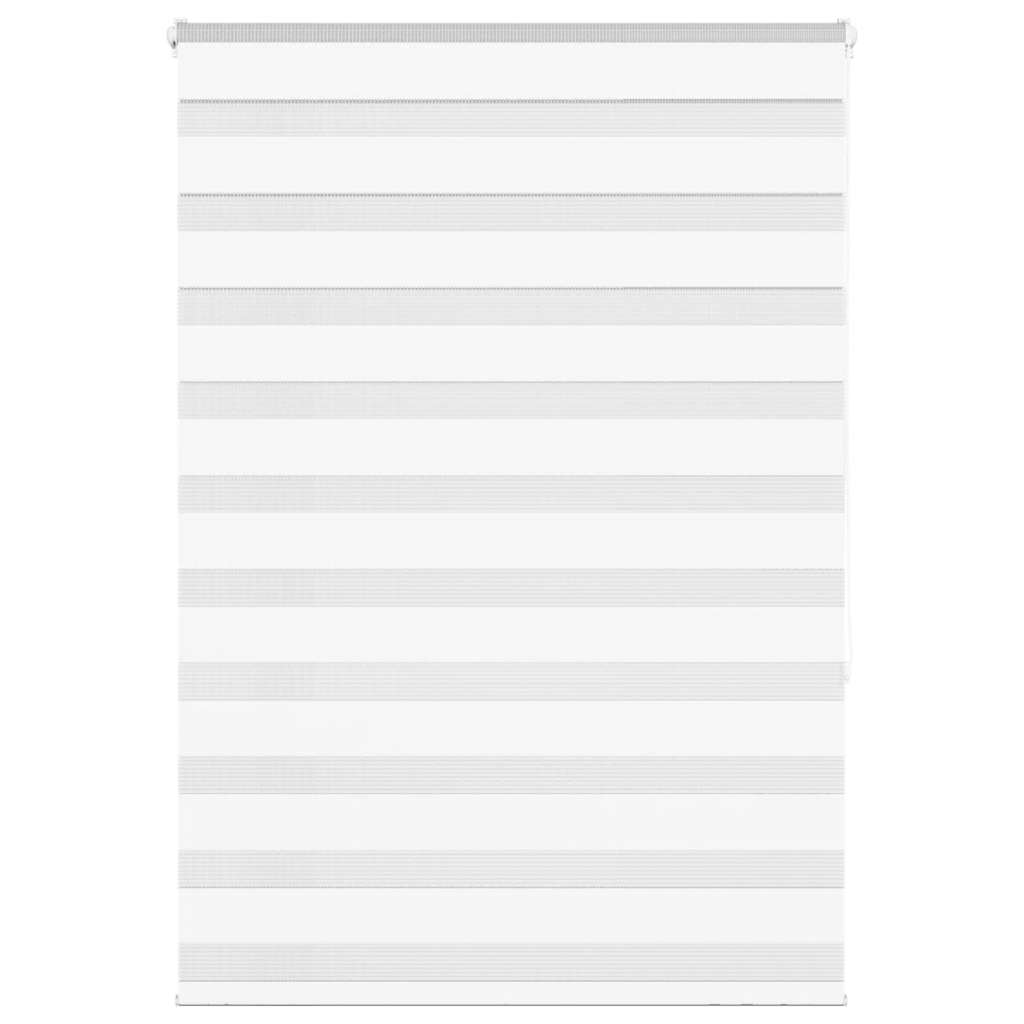 Store enrouleur double blanc 105x150 cm Largeur du tissu 100,9 cm Polyester