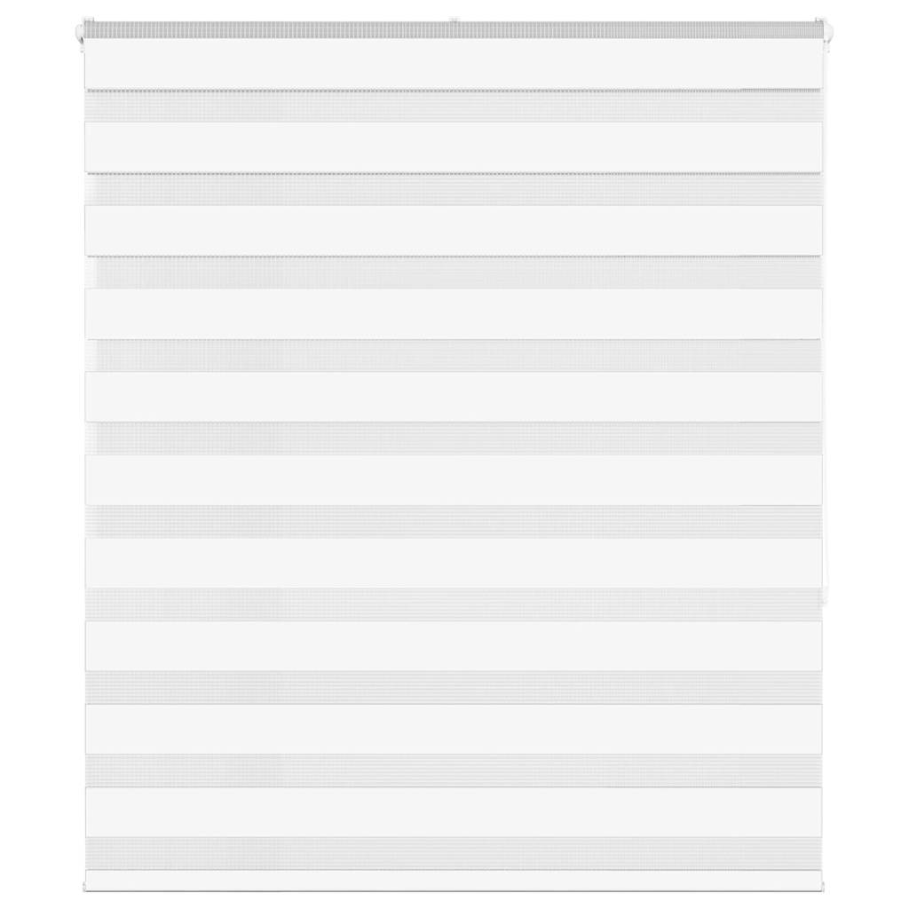 Doppelrollo Weiß 120x150 cm Stoffbreite 115,9 cm Polyester