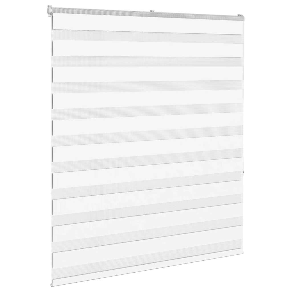 Store jour/nuit blanc 135x150 cm Largeur du tissu 130,9 cm Polyester