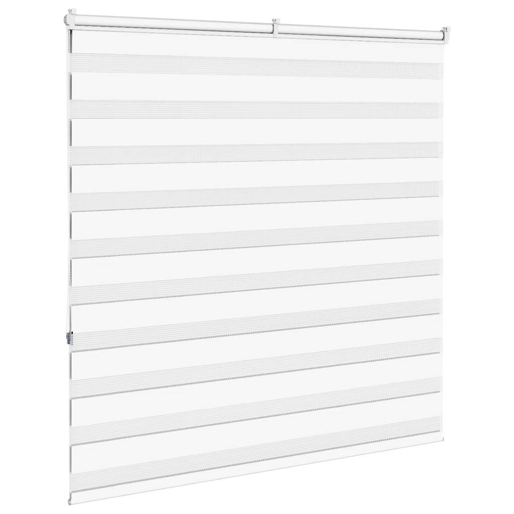 Doppelrollo Weiß 145x150 cm Stoffbreite 140,9 cm Polyester