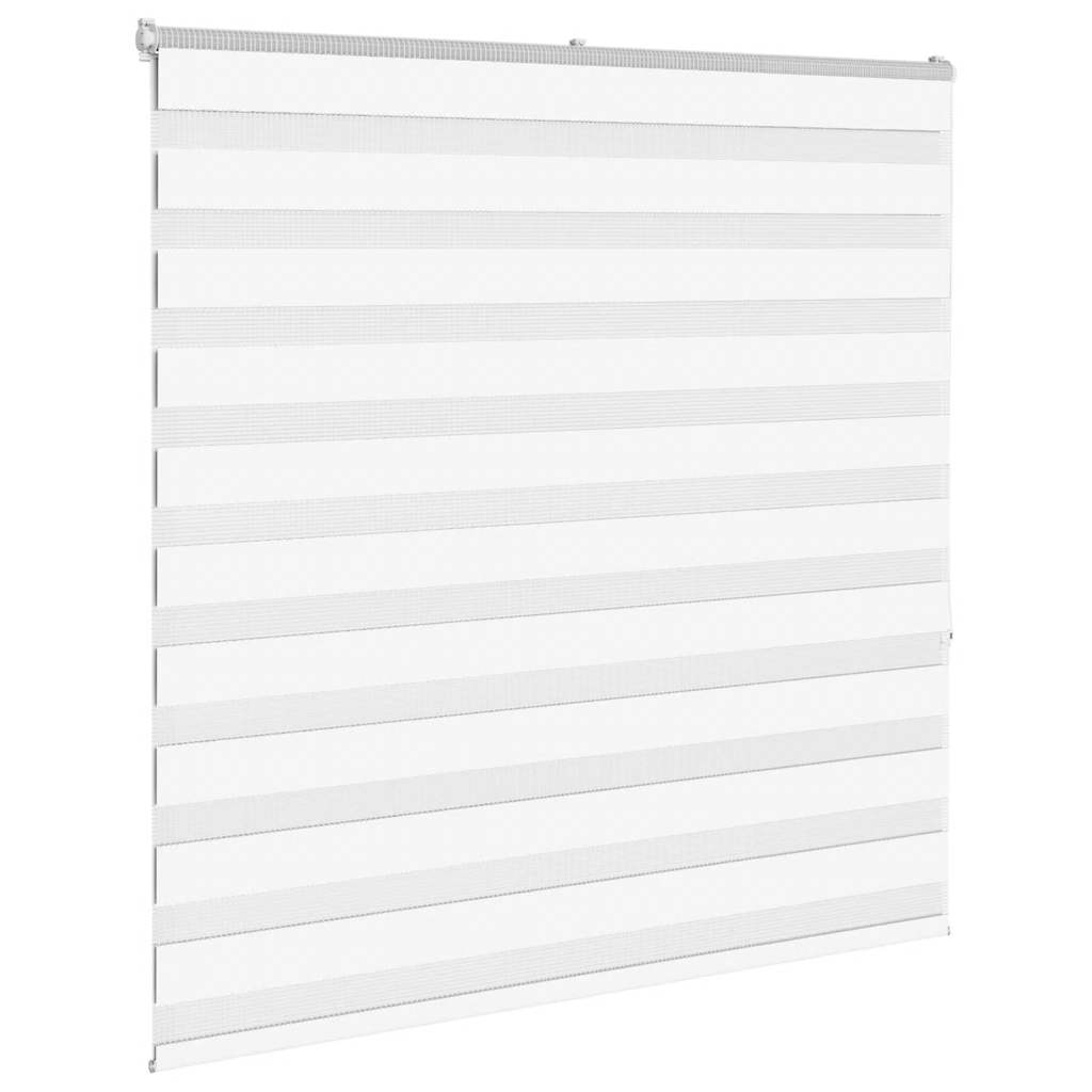 Dual Roller Blind White 150x150 cm Fabric width 145.9 cm Polyester