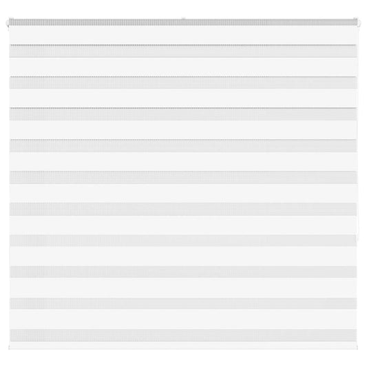 Dual Roller Blind White 160x150 cm Fabric width 155.9 cm Polyester