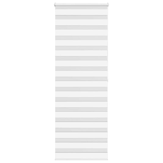 Double roller blind White 70x200 cm fabric width 65.9 cm Polyester