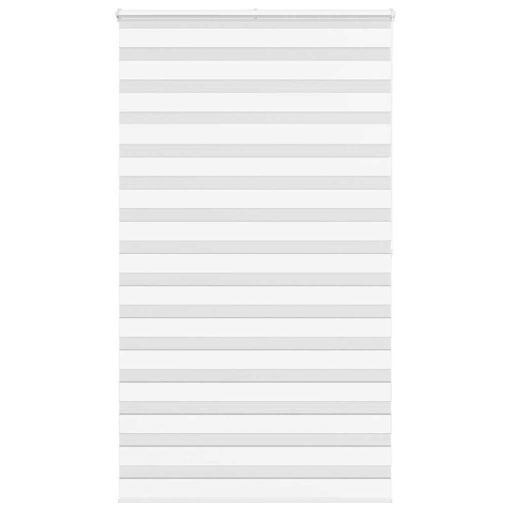 Doppelrollo Weiß 130x200 cm Stoffbreite 125,9 cm Polyester