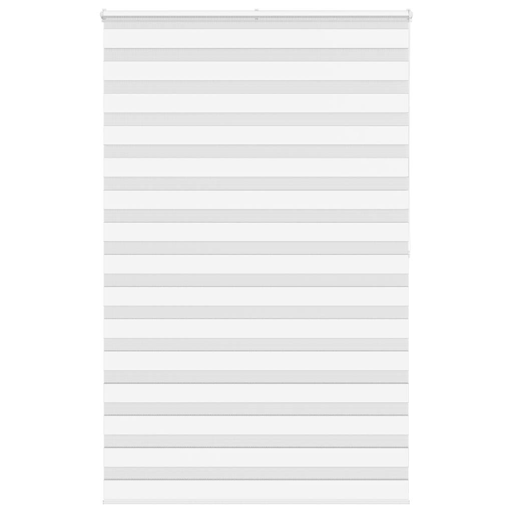 Store double blanc 140x200 cm largeur du tissu 135,9 cm polyester