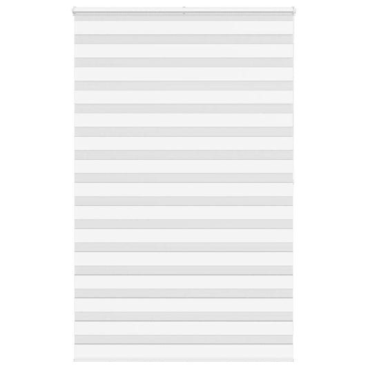 Store double blanc 140x200 cm largeur du tissu 135,9 cm polyester