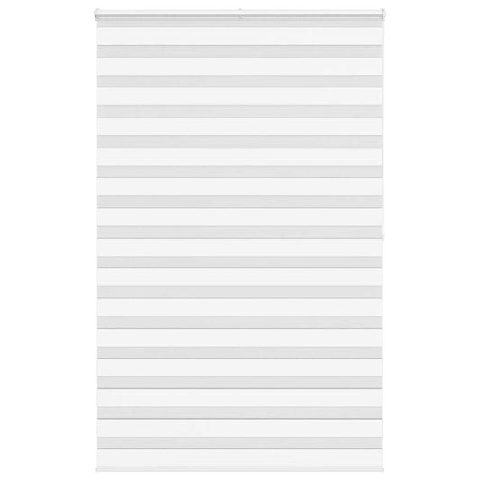 Day and Night Blind White 145x200 cm Fabric Width 140.9 cm Polyester