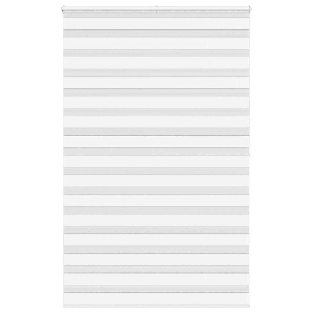Day and Night Roller Blind White 150x200 cm Fabric width 145.9 cm Polyester