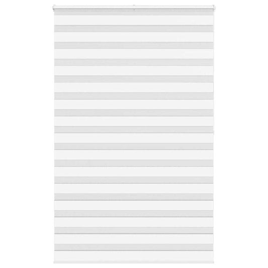 Day and Night Roller Blind White 150x200 cm Fabric width 145.9 cm Polyester