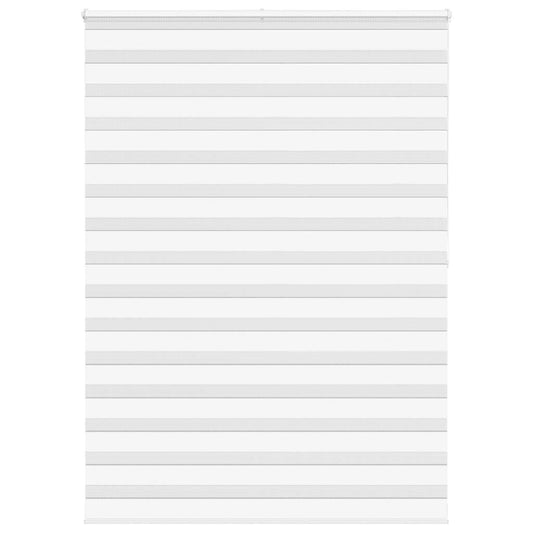 Double Roller Blind White 160x200 cm Fabric Width 155.9 cm Polyester