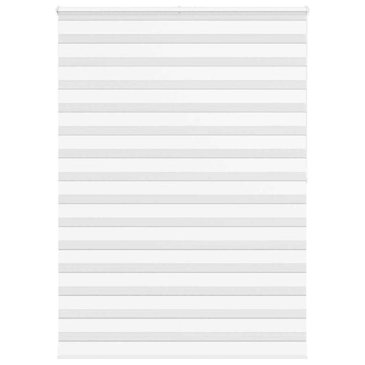 Store enrouleur double blanc 165x200 cm Largeur du tissu 160,9 cm Polyester