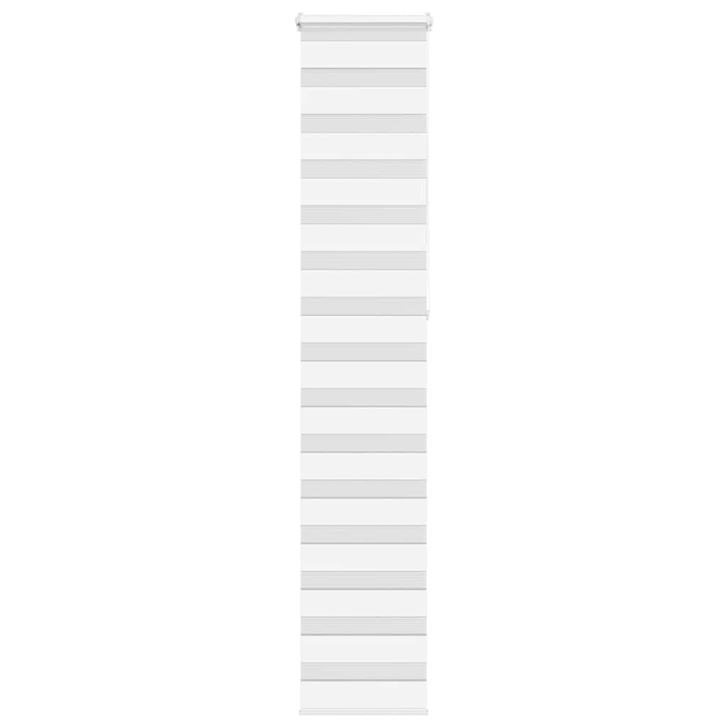 Doppelrollo Weiß 40x230 cm Stoffbreite 35,9 cm Polyester