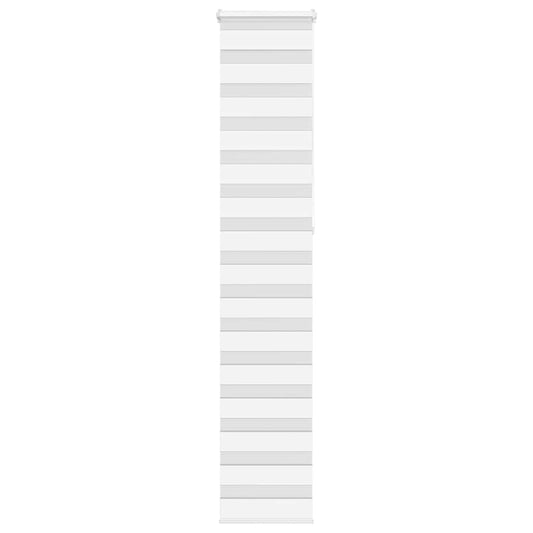 Dual Roller Blind White 50x230 cm Fabric Width 45.9 cm Polyester
