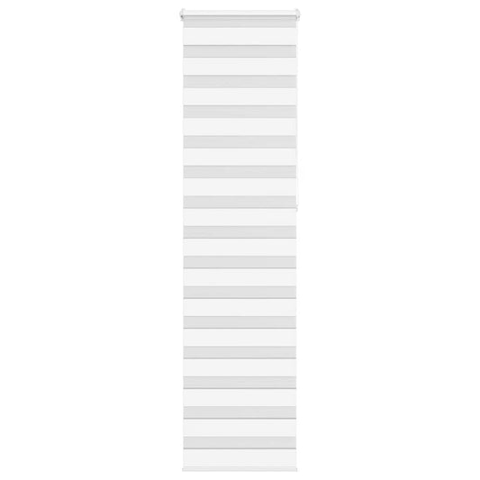Double Roller Blind White 55x230 cm Fabric Width 50.9 cm Polyester