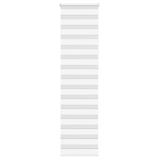 Double roller blind white 65x230 cm fabric width 60.9 cm polyester