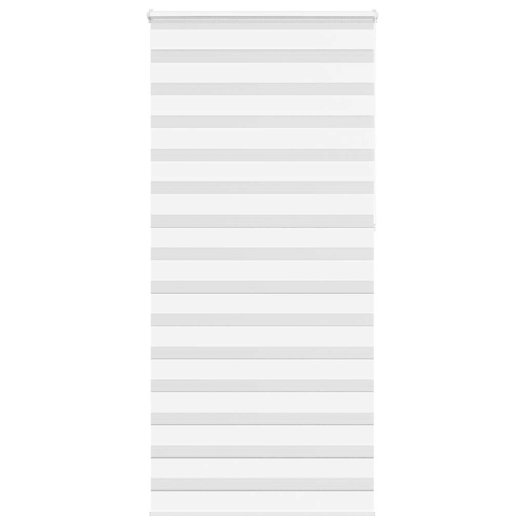 Store vénitien double blanc 95x230 cm largeur du tissu 90,9 cm polyester
