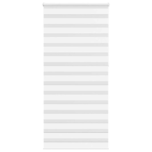 Double Roller Blind White 95x230 cm Fabric width 90.9 cm Polyester