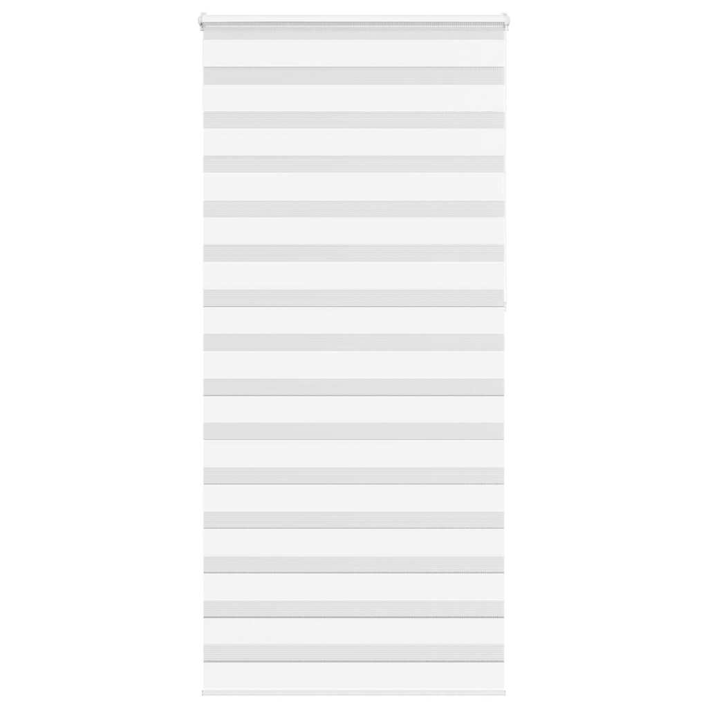 Doppelrollo Weiß 100x230 cm Stoffbreite 95,9 cm Polyester