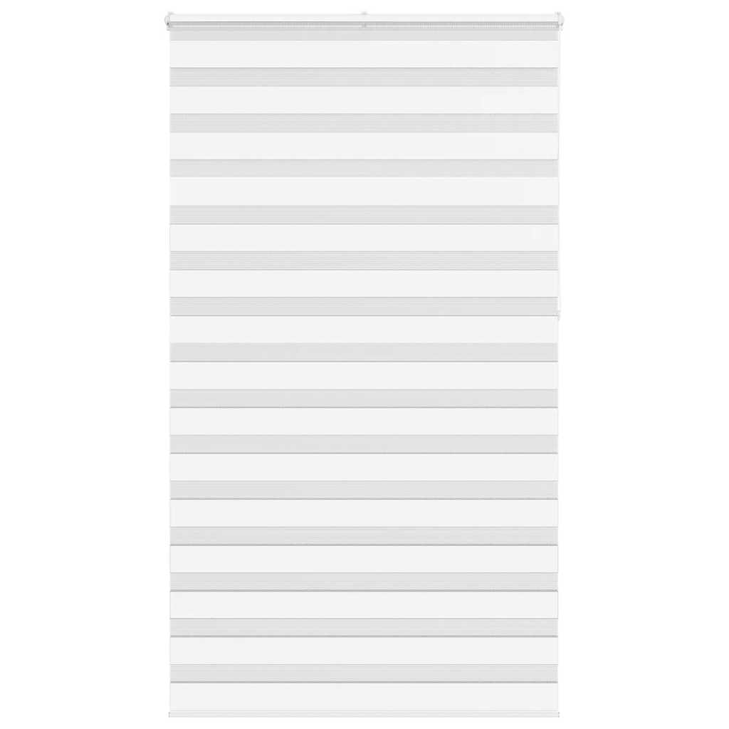 Doppelrollo Weiß 120x230 cm Stoffbreite 115,9 cm Polyester