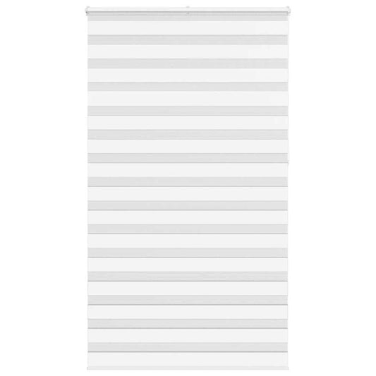 Double roller blind white 120x230 cm fabric width 115.9 cm polyester
