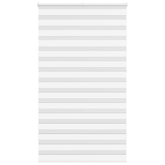 Day and Night Blind White 125x230 cm Fabric Width 120.9 cm Polyester