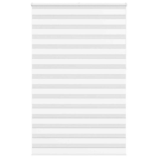Double Roller Blind White 145x230 cm Fabric Width 140.9 cm Polyester
