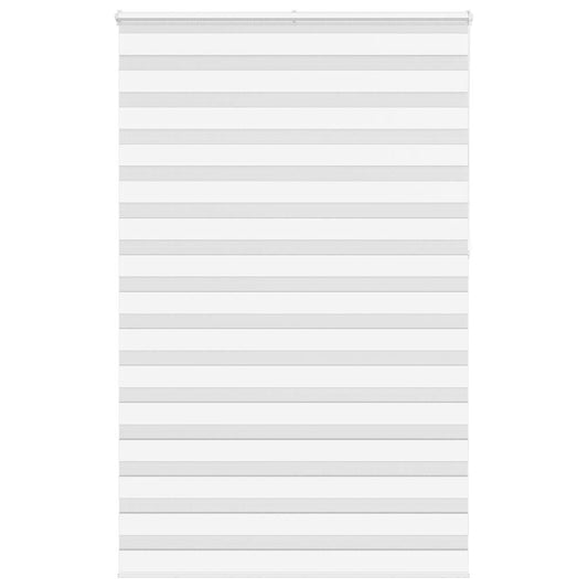 Double Roller Blind White 150x230 cm Fabric Width 145.9 cm Polyester