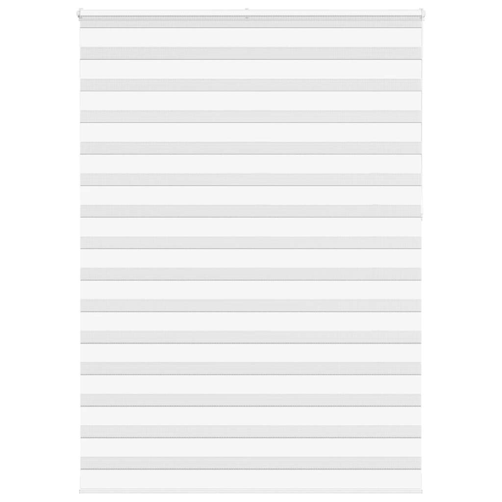 Doppelrollo Weiß 155x230 cm Stoffbreite 150,9 cm Polyester