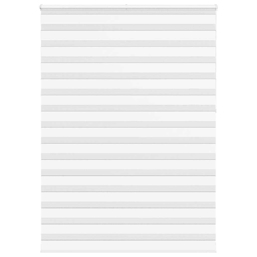 Doppelrollo Weiß 165x230 cm Stoffbreite 160,9 cm Polyester
