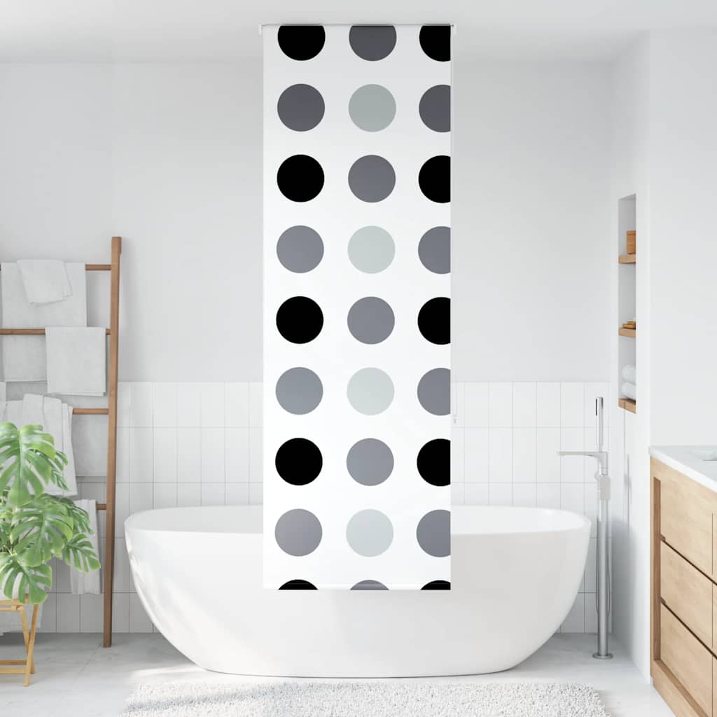 Shower blind 70x240 cm fabric width 66 cm