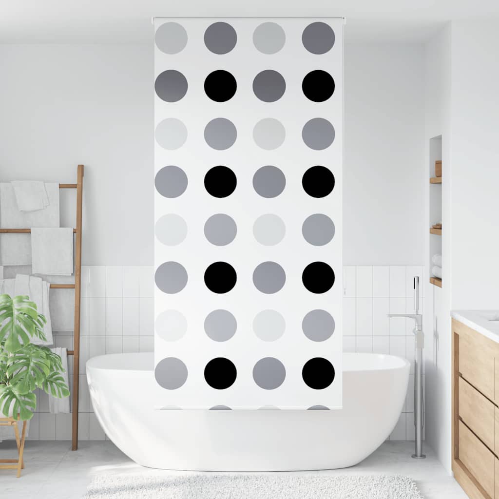Store de douche 90x240 cm largeur du tissu 86 cm