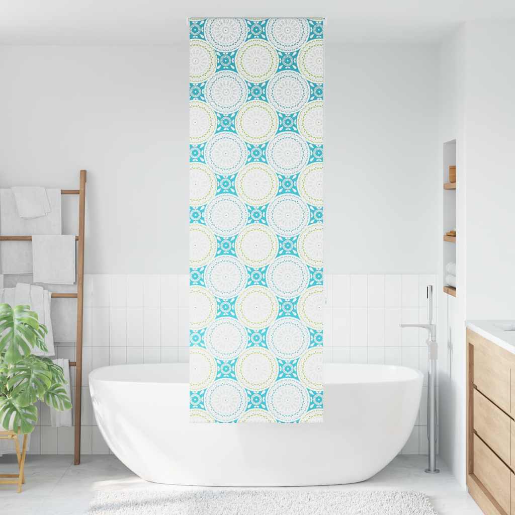 Store de douche 60x240 cm largeur du tissu 56 cm