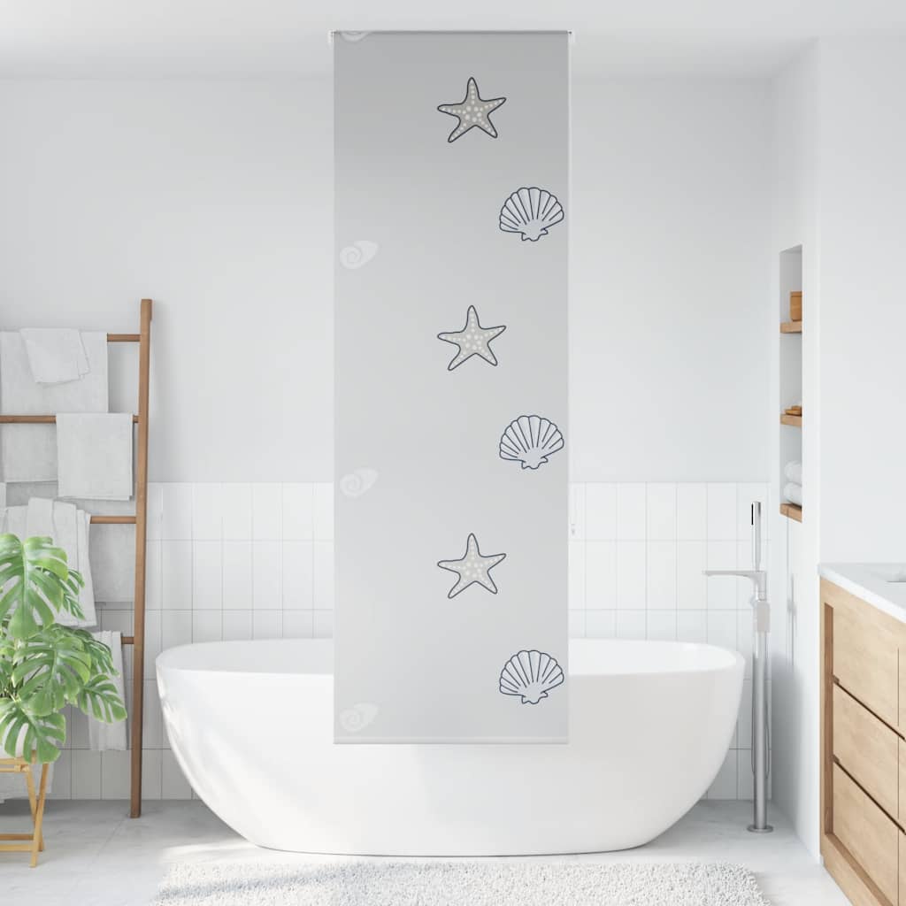 Shower roller blind 60x240 cm fabric width 56 cm