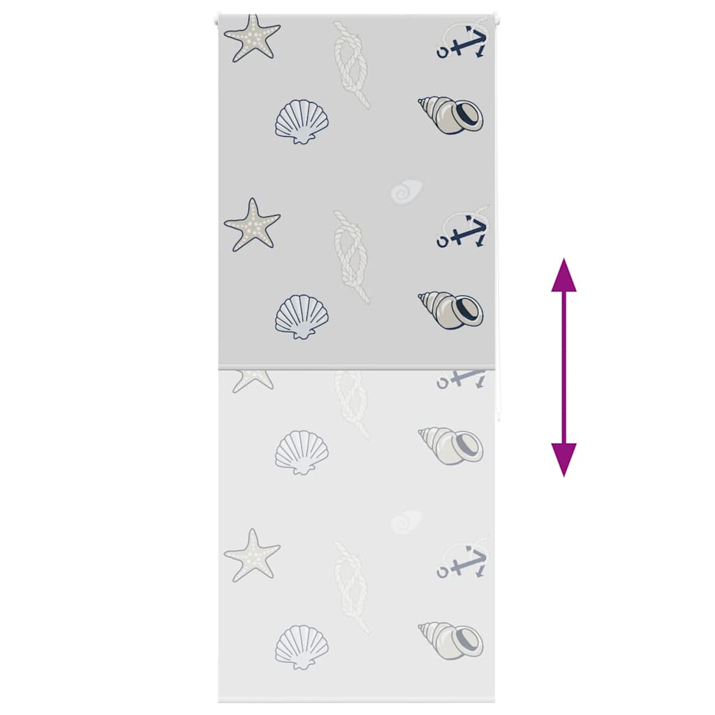 Store de douche 90x240 cm largeur du tissu 86 cm
