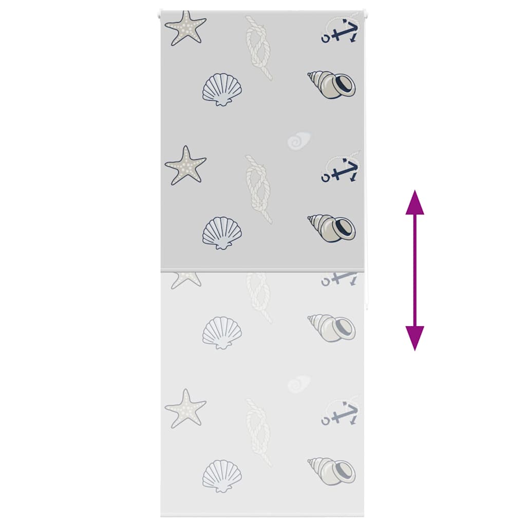 Shower blind 100x240 cm fabric width 96 cm