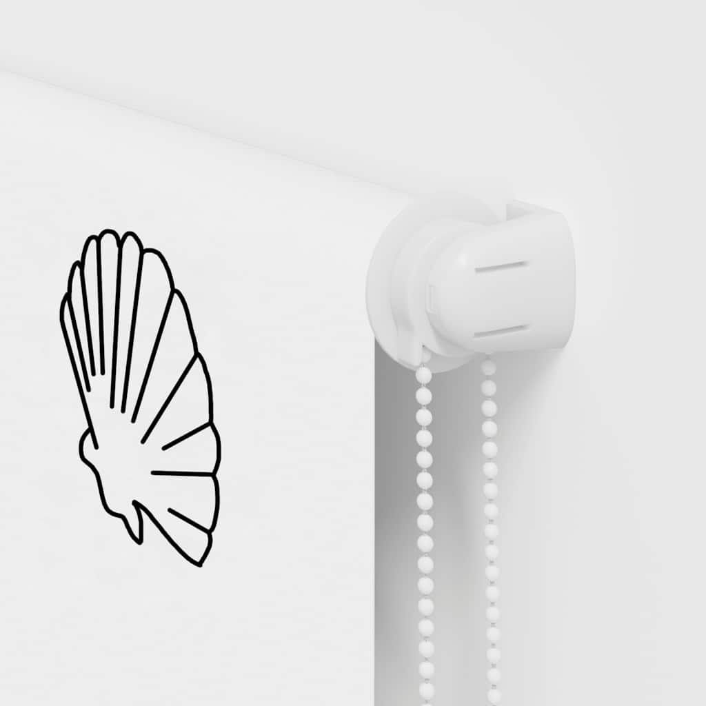 Store de douche 70x240 cm largeur du tissu 66 cm
