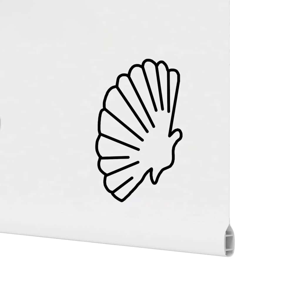Store de douche 70x240 cm largeur du tissu 66 cm